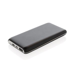 Light up | Wireless power bank with light up logo | 8,000mAh | black