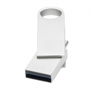 Ring | Type-C USB 3.0 | Silver - USB Flash Drive